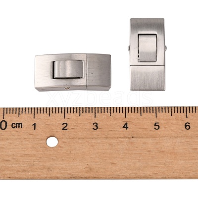 Non-Tarnish 304 Stainless Steel Bayonet Clasps STAS-I171-10P-1