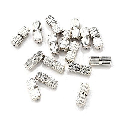 Brass Screw Clasps KK-E368-P-1