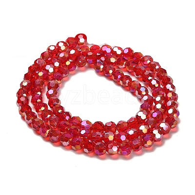 Transparent Glass Beads EGLA-A035-T6mm-B07-1