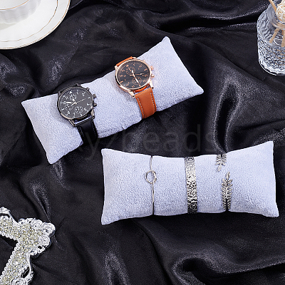 2Pcs Velvet Watch Pillow Jewelry Displays ODIS-BBC0001-07A-1