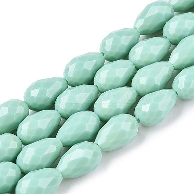 Opaque Solid Color Beads Strands EGLA-N013-P10mm-D14-1