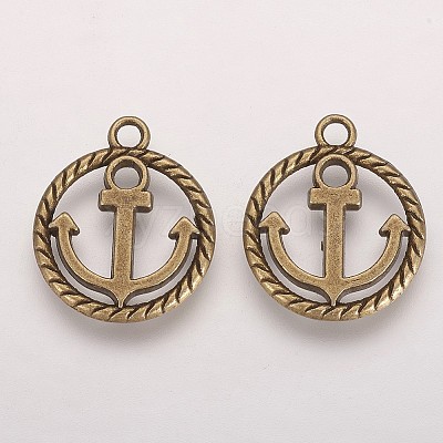 Tibetan Style Alloy Pendants LS-TIBEP-3768-AB-FF-1
