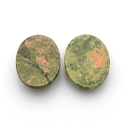 Natural Gemstone Cabochons G-P023-08-1