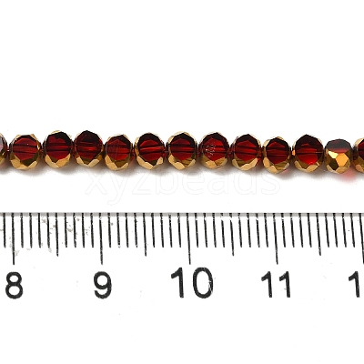 Electroplate Glass Beads Strands EGLA-P061-01B-05-1