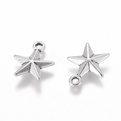 Tibetan Style Alloy Pendants TIBE-ZN61909-AS-LF-1