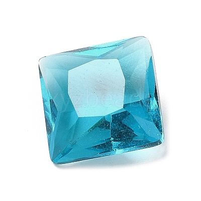 Pointed Back Glass Rhinestone Cabochons GLAA-B012-38B-1
