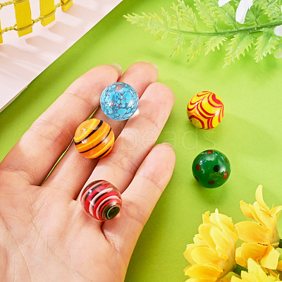Mixed Styles Glass Beads GLAA-TAC0001-32-1