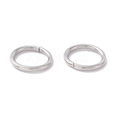 Non-Tarnish 304 Stainless Steel Open Jump Rings X-STAS-C040-01C-P-1