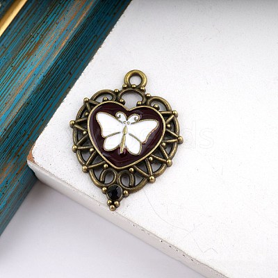 Halloween Alloy Rhinestone Pendants FIND-SZC0013-242-1