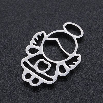 Non-Tarnish 201 Stainless Steel Laser Cut Pendants LS-STAS-S105-T888-1-1