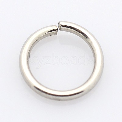 Non-Tarnish 304 Stainless Steel Open Jump Rings STAS-E067-05-8mm-1