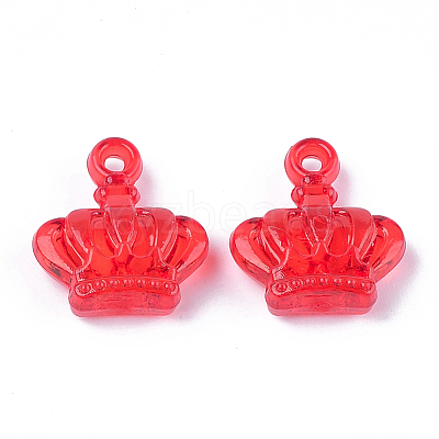 Transparent Acrylic Pendants TACR-T005-07-1