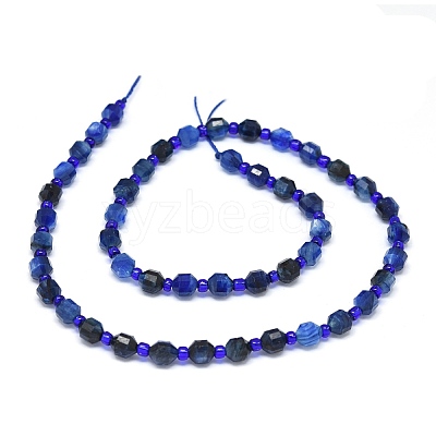 Natural Kyanite Beads Strands G-O201B-18-1