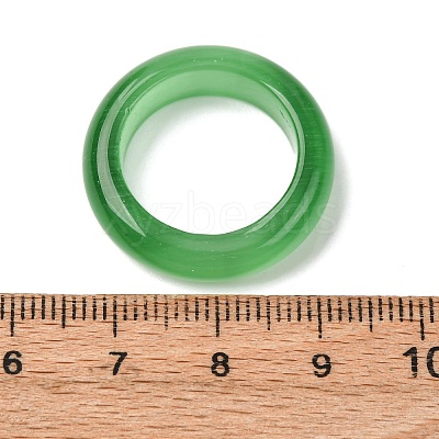 Cat Eye Finger Rings RJEW-G363-01A-02-1