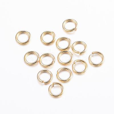 304 Stainless Steel Open Jump Rings STAS-H380-09G-1