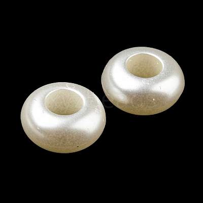 ABS Imitation Pearl Beads OACR-K001-32-1