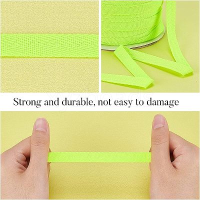 Cotton Twill Tape Ribbons OCOR-WH0058-35O-1