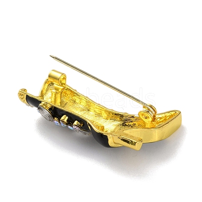 Fashion Golden Zinc Alloy Enamel Pins LS-JEWB-D068-01G-02-1