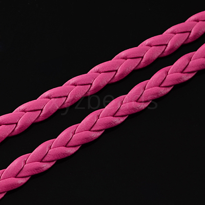 Braided Imitation Leather Cords LC-S002-5mm-13-1