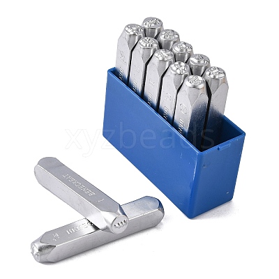 Iron Metal Stamps AJEW-L060-03K-1