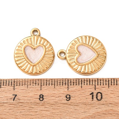 304 Stainless Steel Enamel Pendants SA-CBAD609-09G-02-1