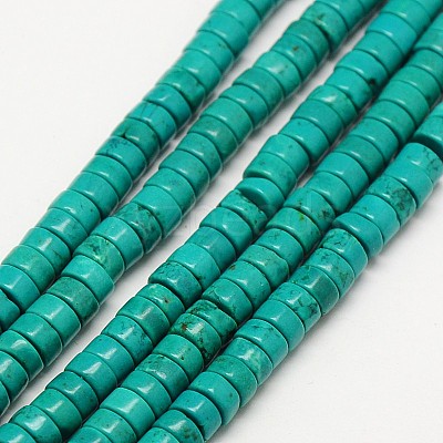 Natural Magnesite Beads Strands G-N0132-03-6mm-1