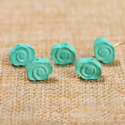 Natural Magnesite Carved Beads PW-WG81647-02-1