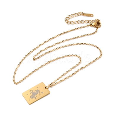 Golden 202 Stainless Steel Constellation Pendants Necklaces LS-NJEW-K380-02G-05-1