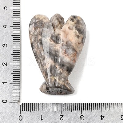 Natural Crazy Agate Angel Figurine DJEW-N006-01A-07-1