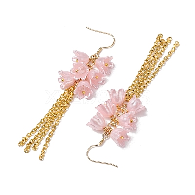 Acrylic Dangle Earrings EJEW-JE06228-02-1