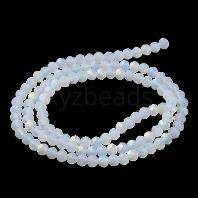 Imitation Jade Glass Beads Strands EGLA-A034-J3mm-MB06-1