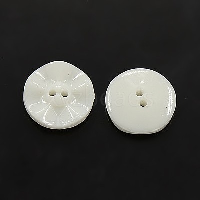 Acrylic Sewing Buttons BUTT-E073-C-01-1