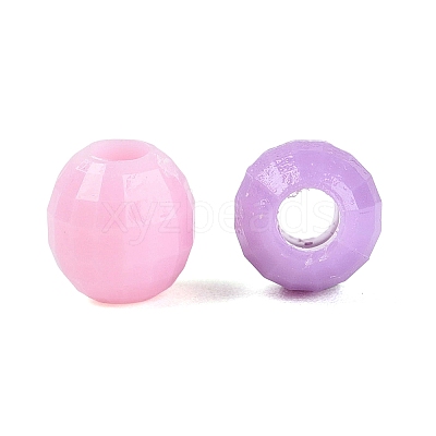 Opaque Plastic Beads KY-Q010-09-1