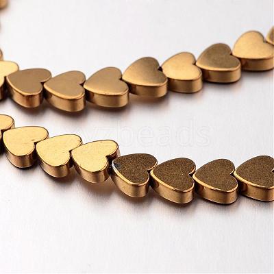 Electroplate Non-magnetic Synthetic Hematite Bead Strands G-F300-23C-03-1