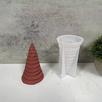Christmas Tree Candles Silicone Molds SIL-B075-04B-1
