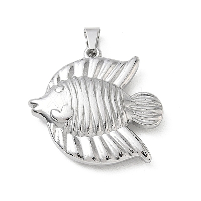 304 Stainless Steel Pendants SA-CBA34D4-02H-P-1