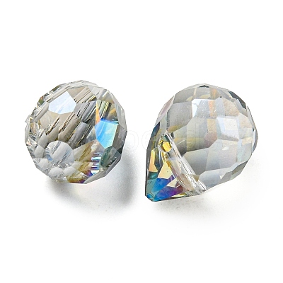 Electroplated Glass Beads LS-EGLA-K062-01A-HP02-1