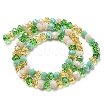 Glass Beads Strands EGLA-A034-M6mm-51-1