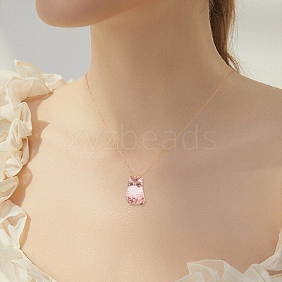30Pcs 5 Colors Alloy Enamel Pendants ENAM-SZ0003-32-1