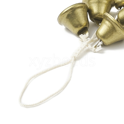Iron Witch Bells Protection for Door Knob Hanger HJEW-JM00917-1