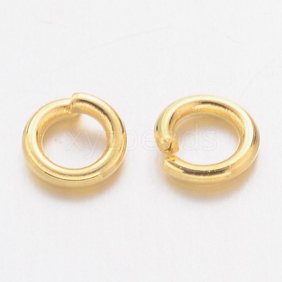 Brass Open Jump Rings JRC4MM-G-1