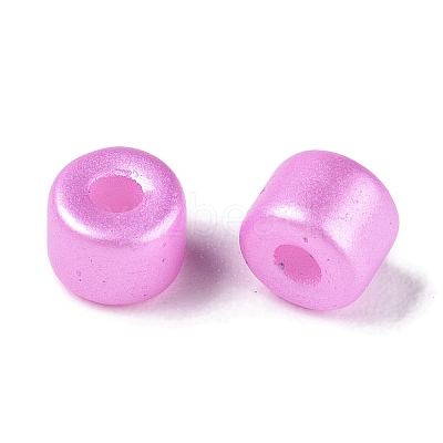 Baking Paint Pearlized Glass Seed Beads SEED-T008-03M-1