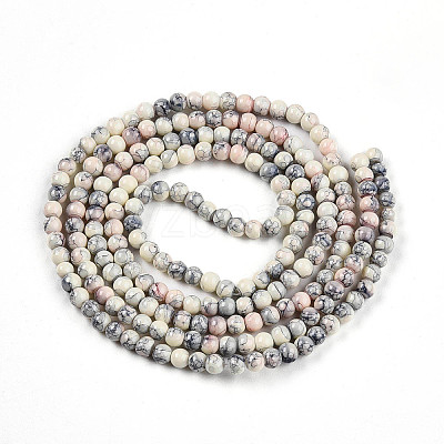 Baking Paint Glass Beads X1-DGLA-N003-4mm-C05-1