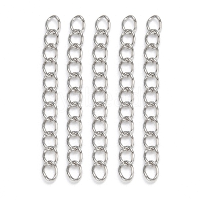 Tarnish Resistant 304 Stainless Steel Chain Extenders STAS-E104-42P-1