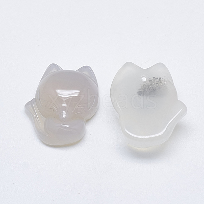 Natural Agate Pendants G-T122-16-1