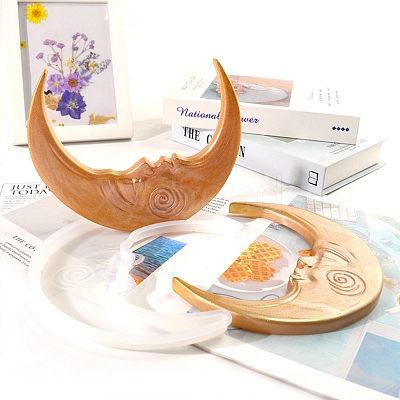 DIY Crescent Moon Display Silicone Molds SIMO-PW0015-070B-1