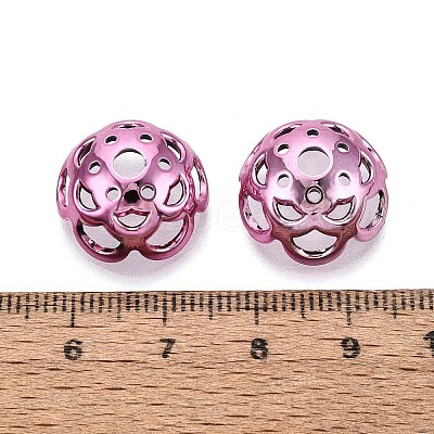 UV Plated ABS Bead Caps OACR-D316-04B-08-1