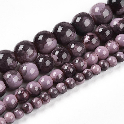 Baking Paint Glass Beads X1-DGLA-N003-4mm-C09-1