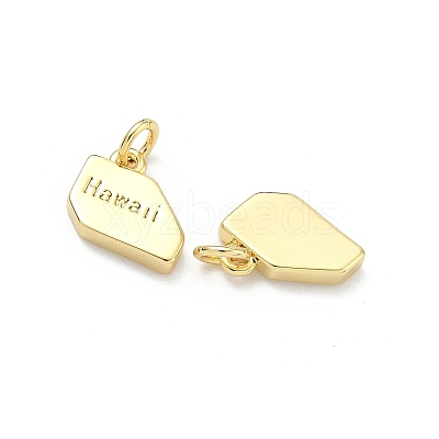 Brass Pendants KK-D229-22M-G-1