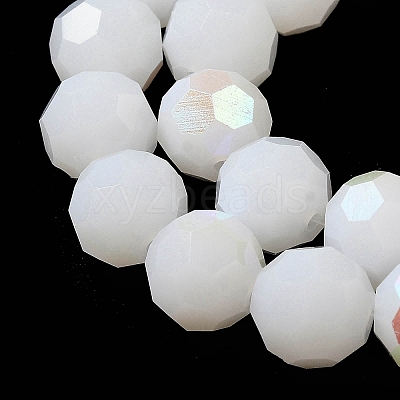 Imitation Jade Glass Beads Strands EGLA-A035-J10mm-L05-1